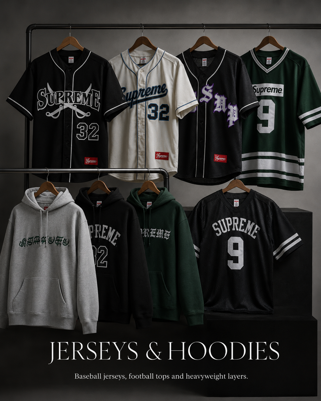 Jerseys and Hoodies