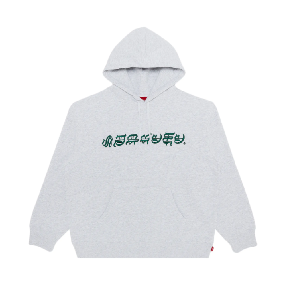Supreme Blackletter Hoodie 'Ash Grey'