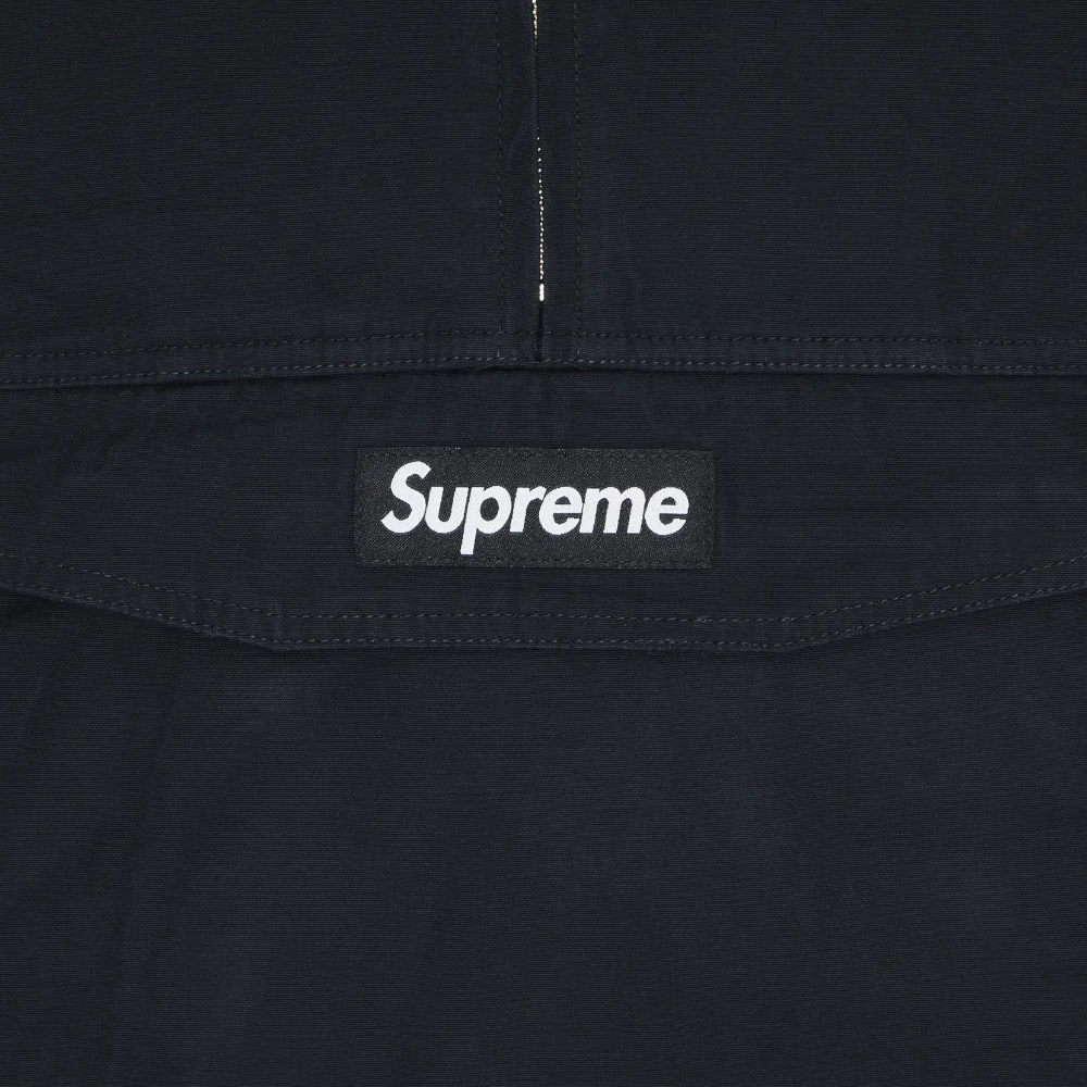 Supreme Cotton Utility Anorak Jacket 'Black'