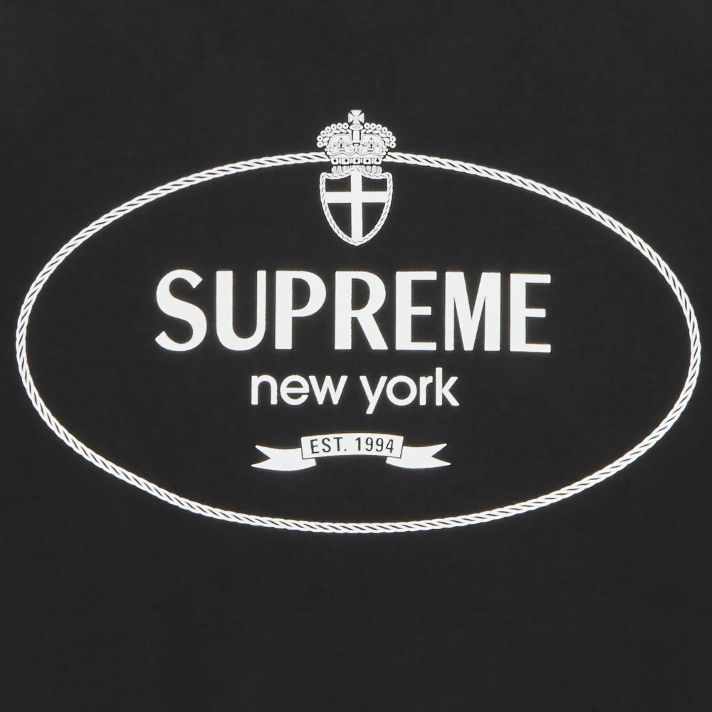 Supreme Crest Crewneck 'Black'