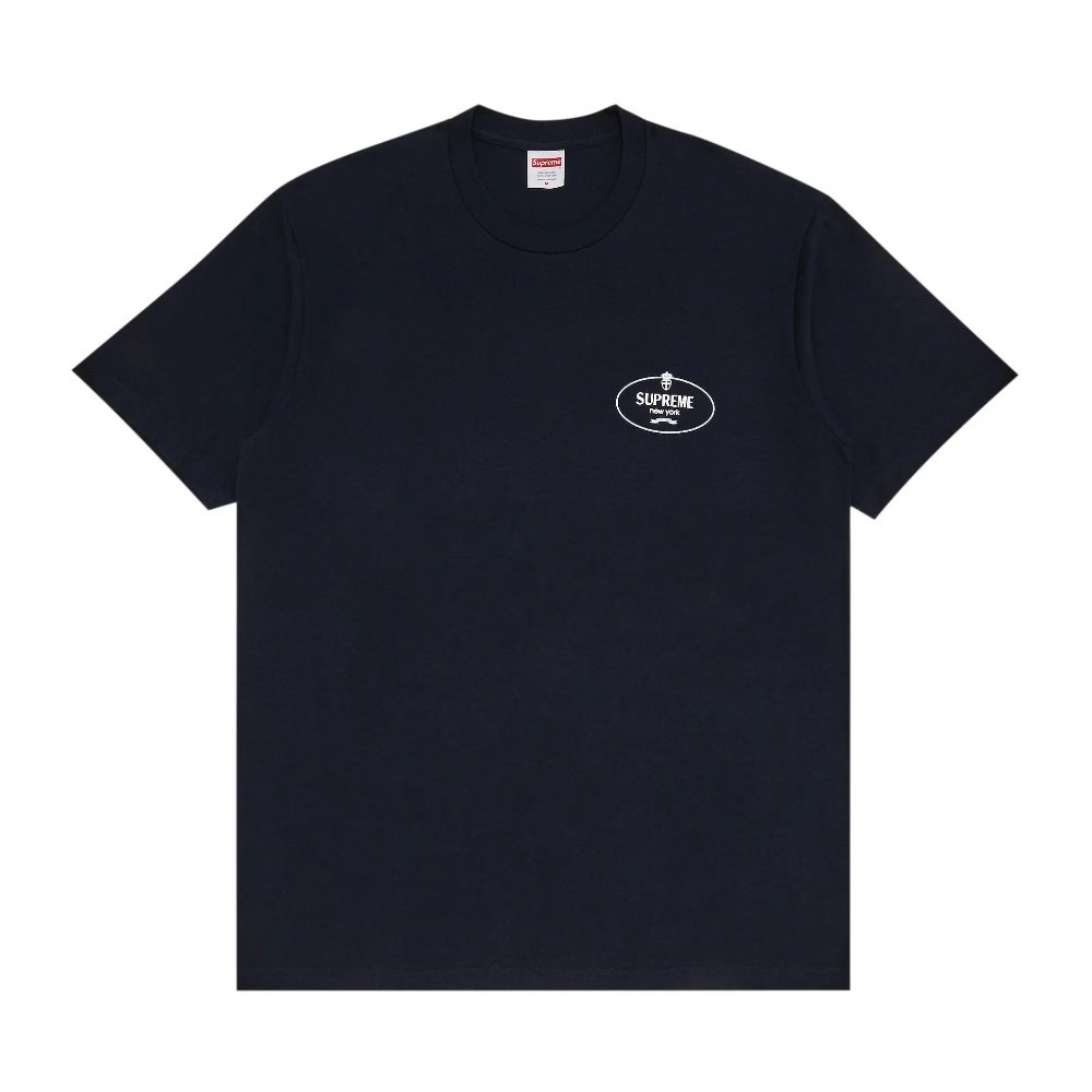 Supreme Crest T-Shirt 'Navy'