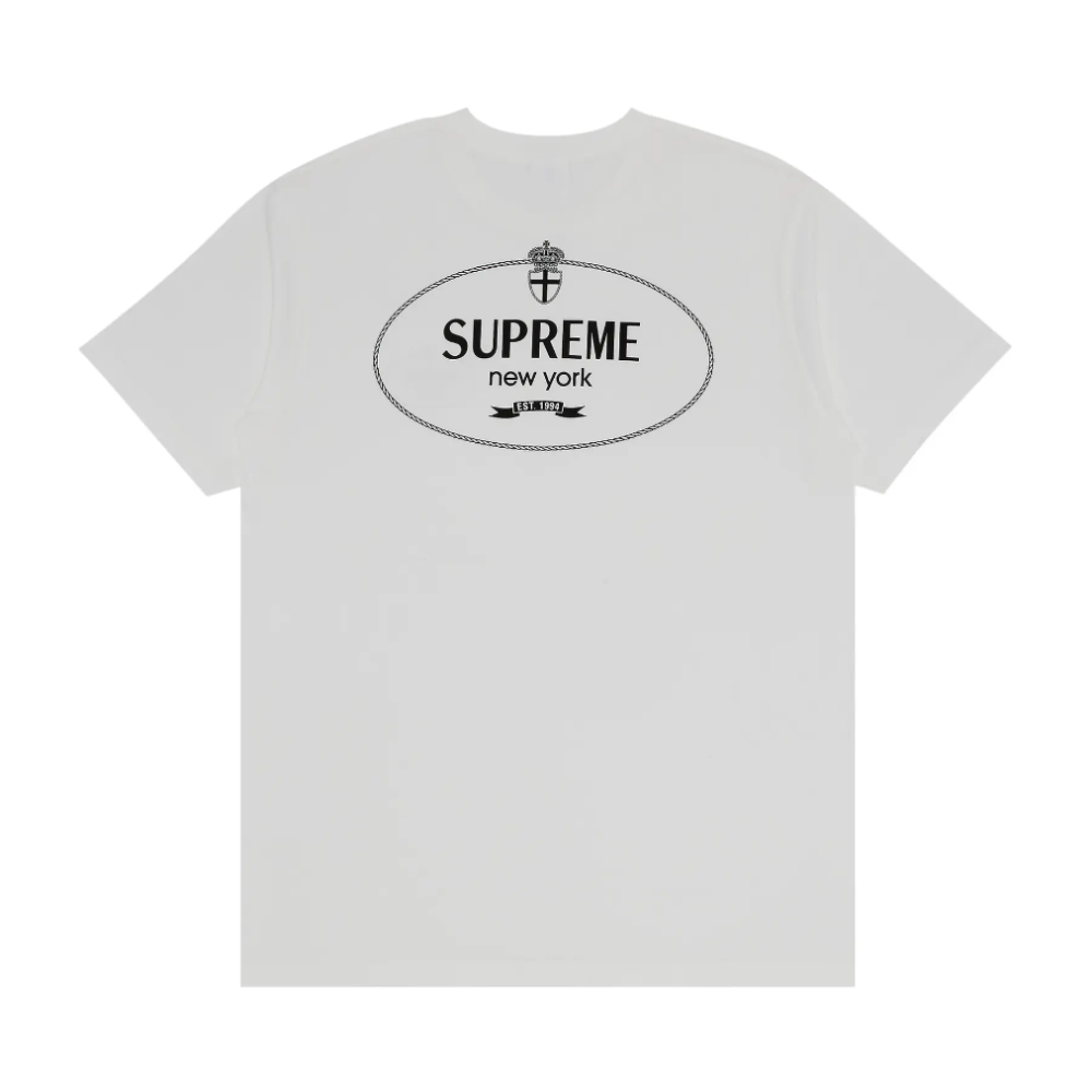 Supreme Crest T-Shirt 'White'