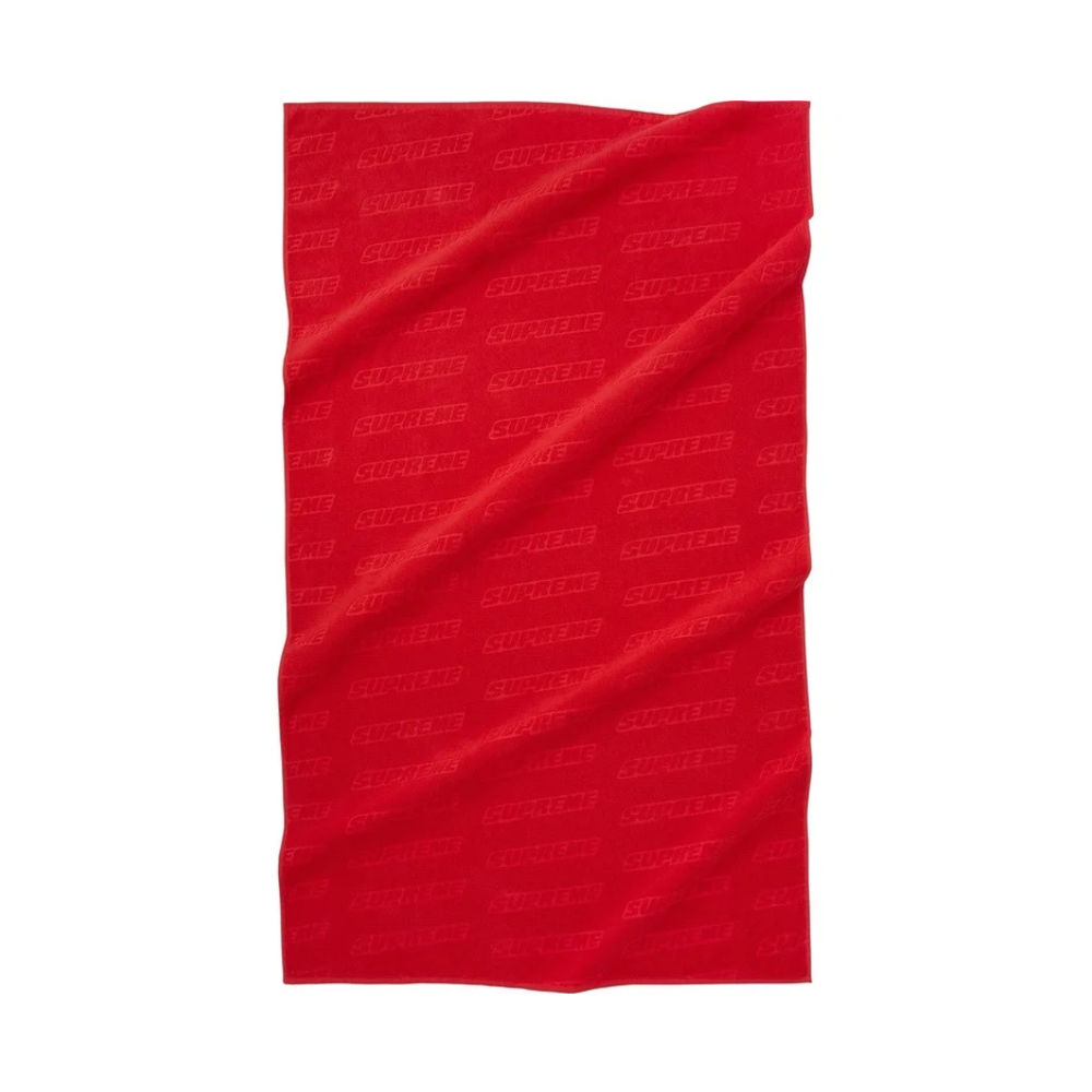 Supreme Debossed Logo Beach Towel