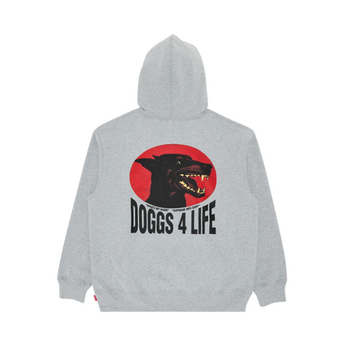 Supreme Doggs Hoodie 'Heather Grey'