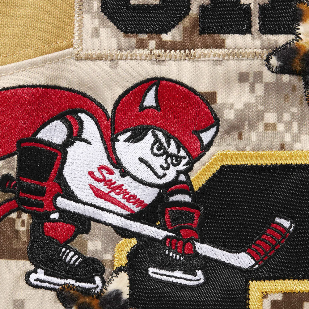 Supreme Fire & Ice Hockey Jersey 'Digi Camo'