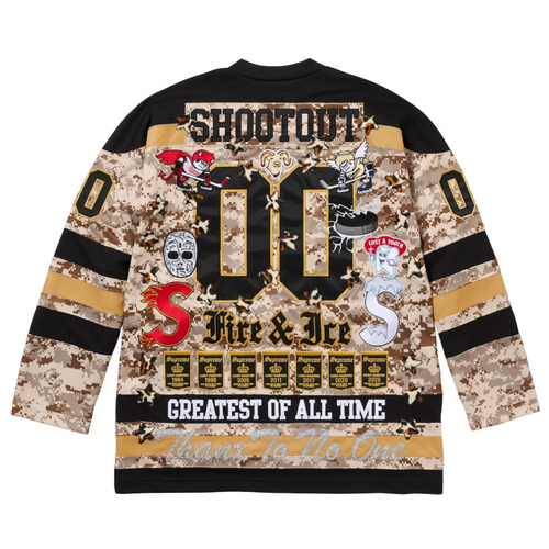 Supreme Fire & Ice Hockey Jersey 'Digi Camo'