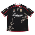 Supreme Floral Soccer Jersey 'Black'