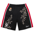 Supreme Floral Soccer Shorts 'Black'