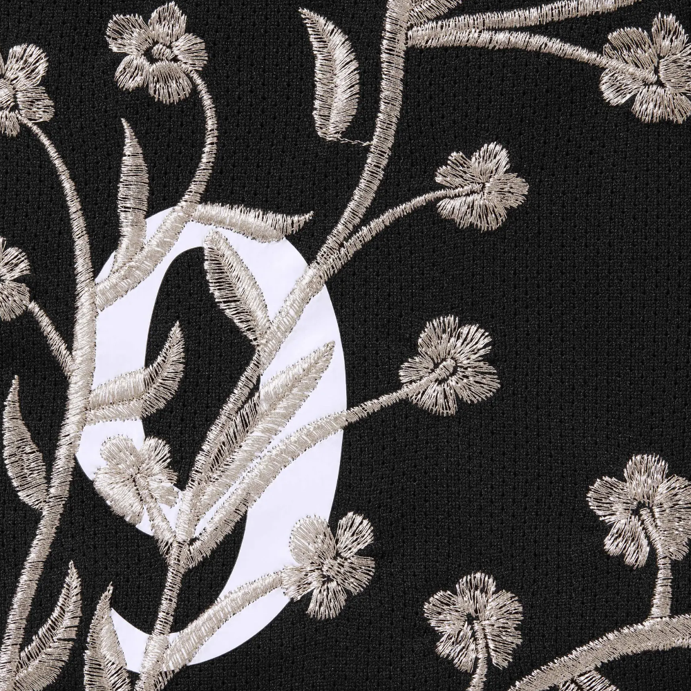 Supreme Floral Soccer Shorts 'Black'