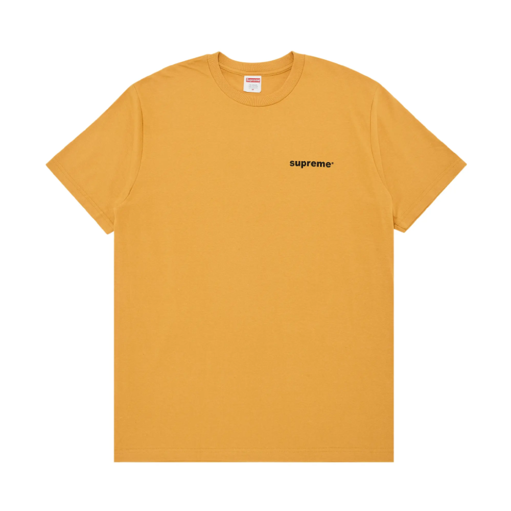 Supreme Fuck Money T-Shirt 'Mustard'