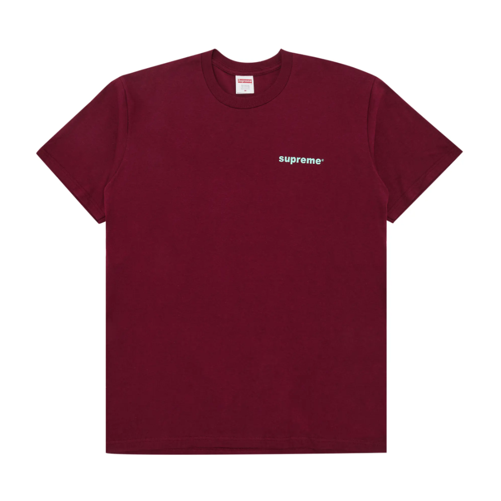 Supreme Fuck Money T-Shirt 'Cardinal'