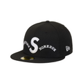 Supreme Homerun S Logo New Era 59FIFTY Hat Black