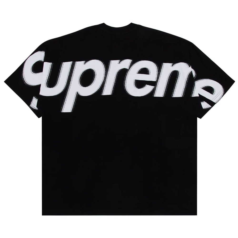 Supreme Intarsia Short-Sleeve T-Shirt 'Black'
