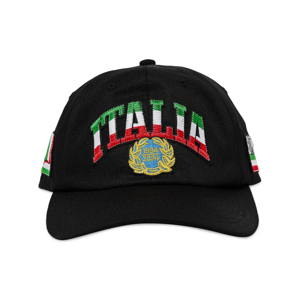 Supreme Italia 6-Panel Cap 'Black'