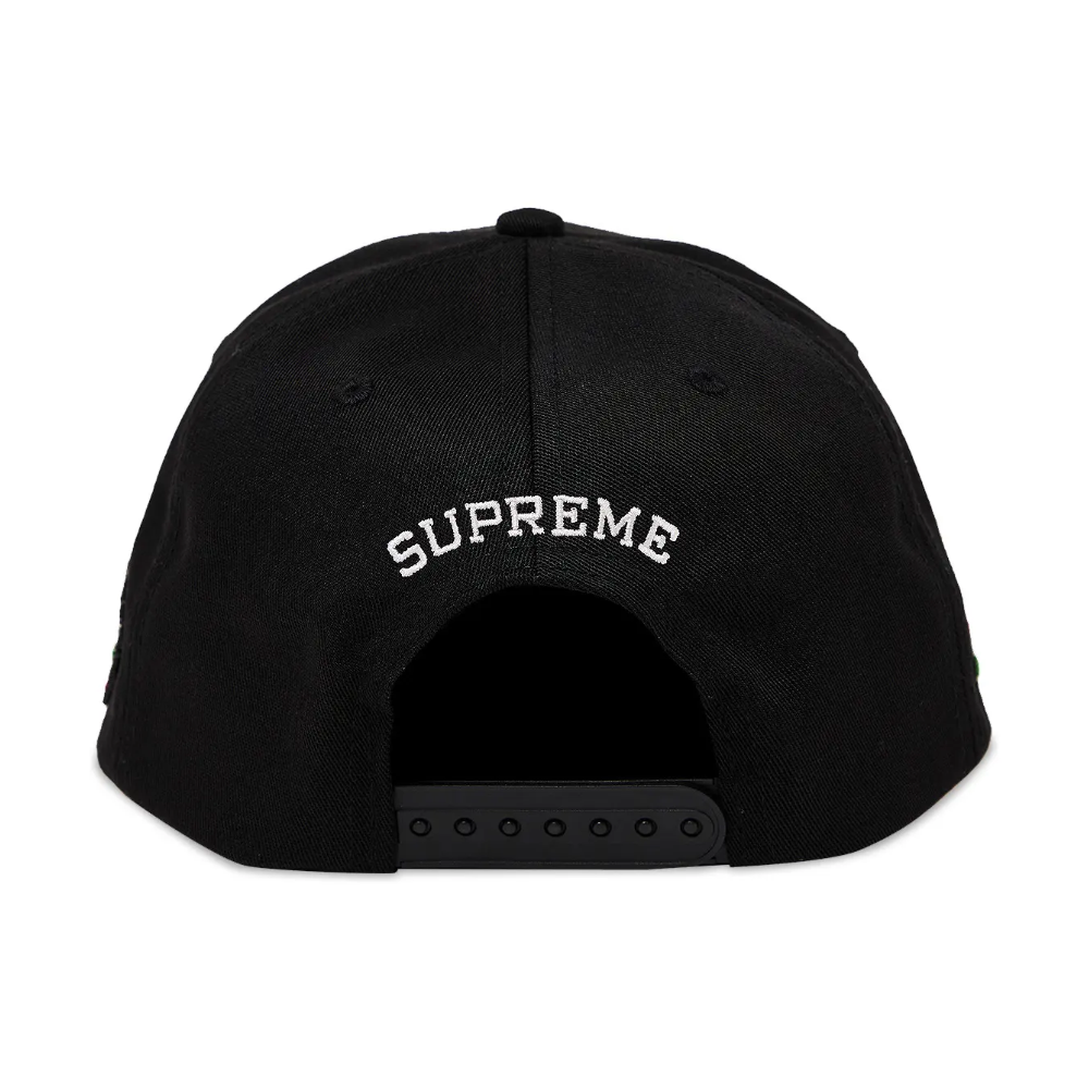 Supreme Italia 6-Panel Cap 'Black'