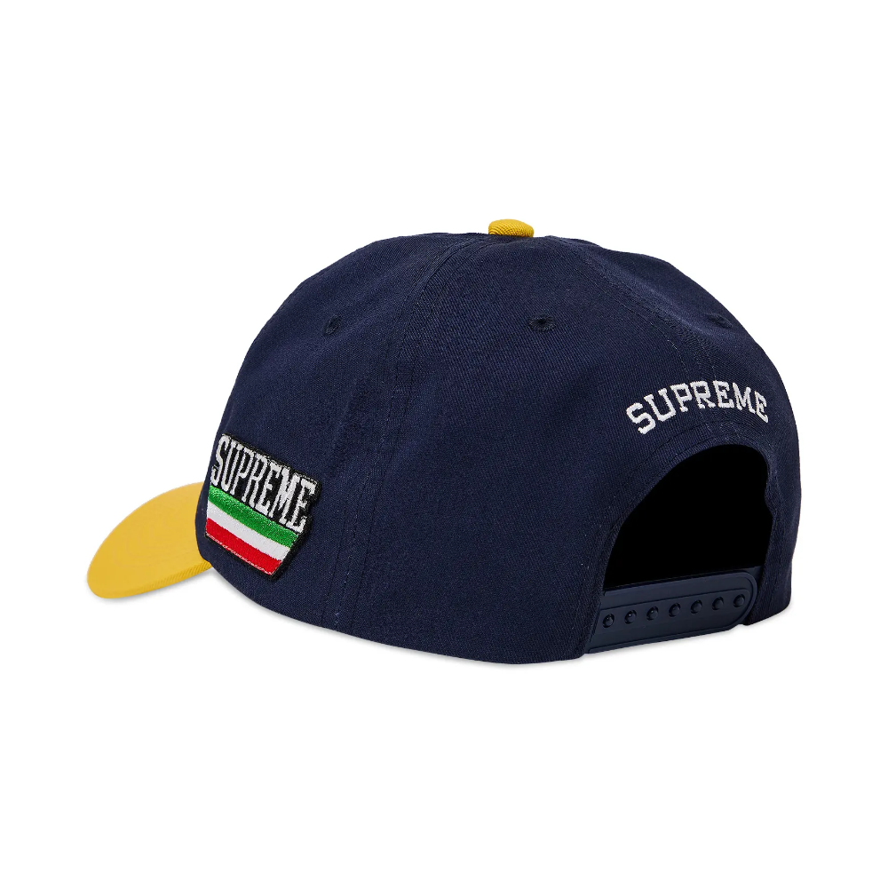 Supreme Italia 6-Panel Cap 'Navy'