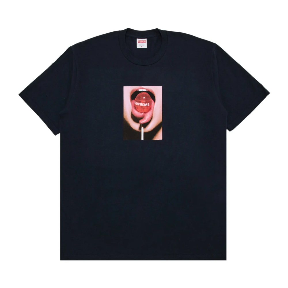 Supreme Lollipop T-Shirt 'Navy'