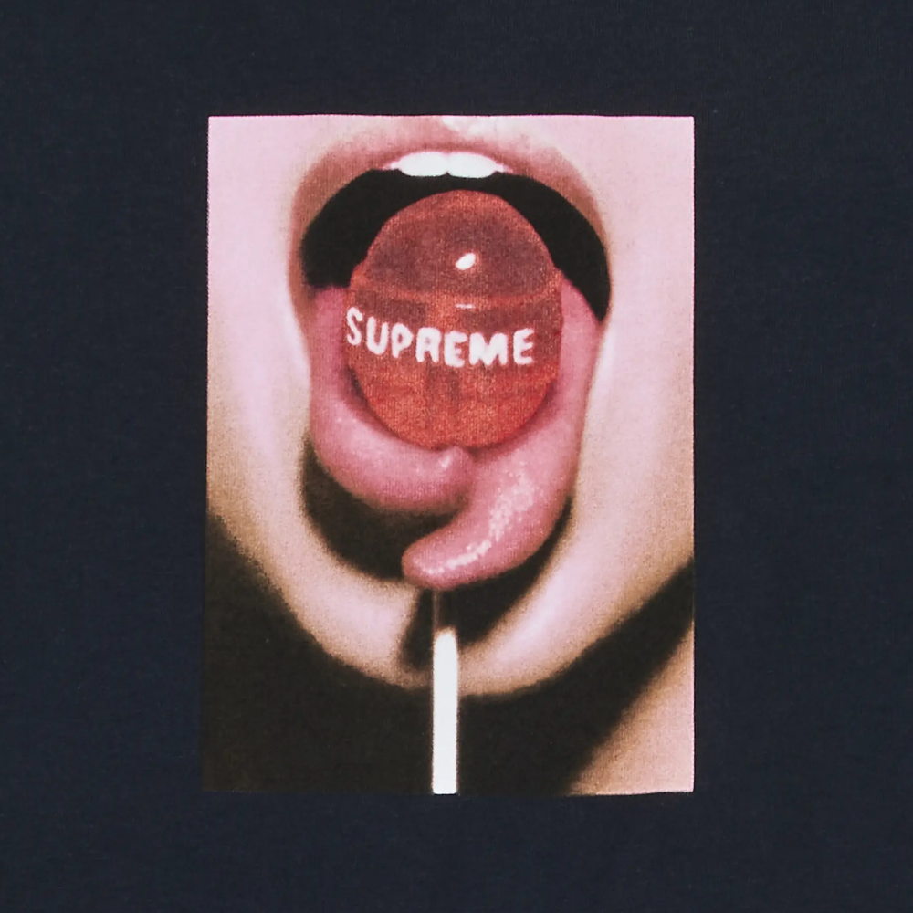 Supreme Lollipop T-Shirt 'Navy'