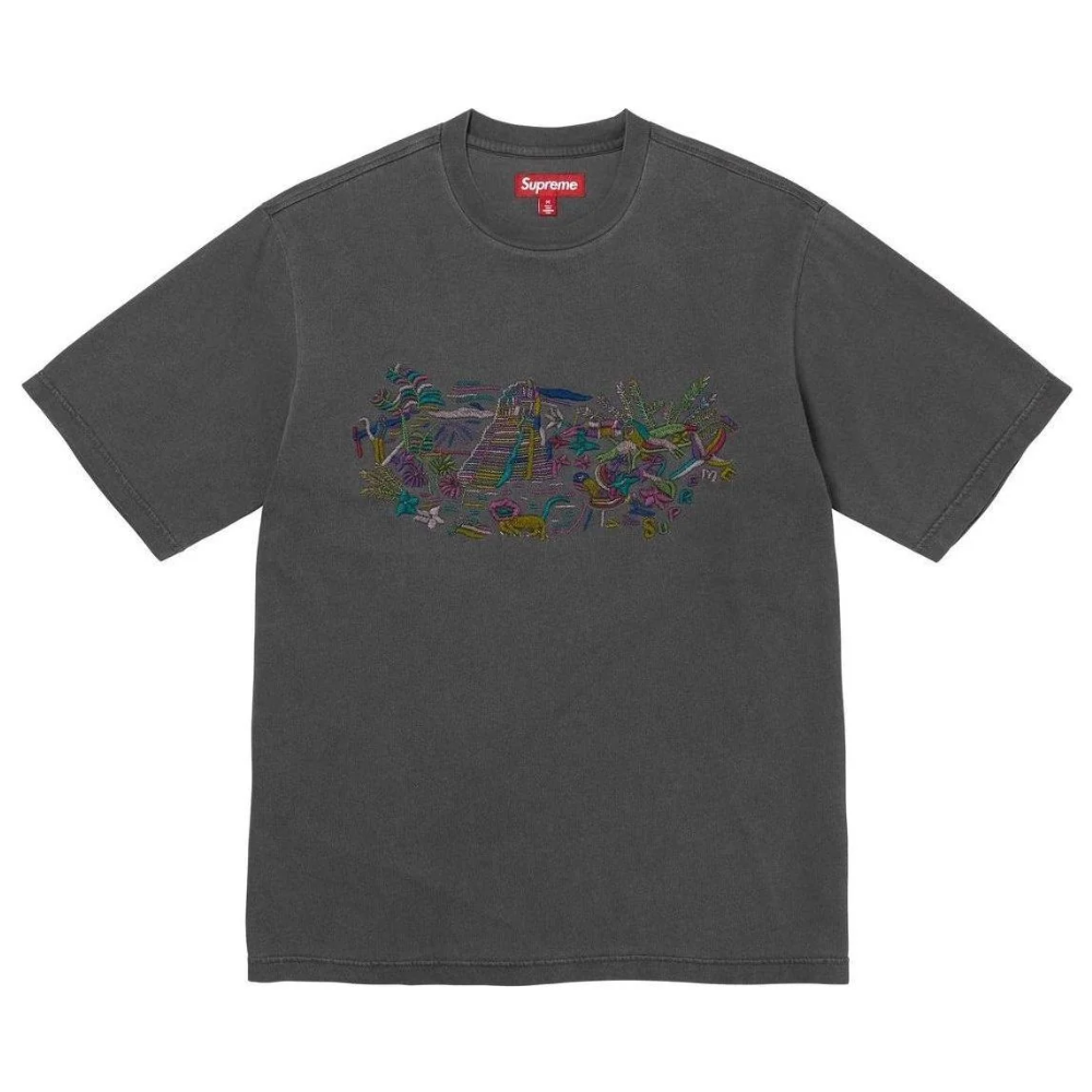 Supreme Machu Picchu T-Shirt 'Washed Black'