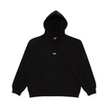 Supreme Micro Logo Hoodie 'Black'