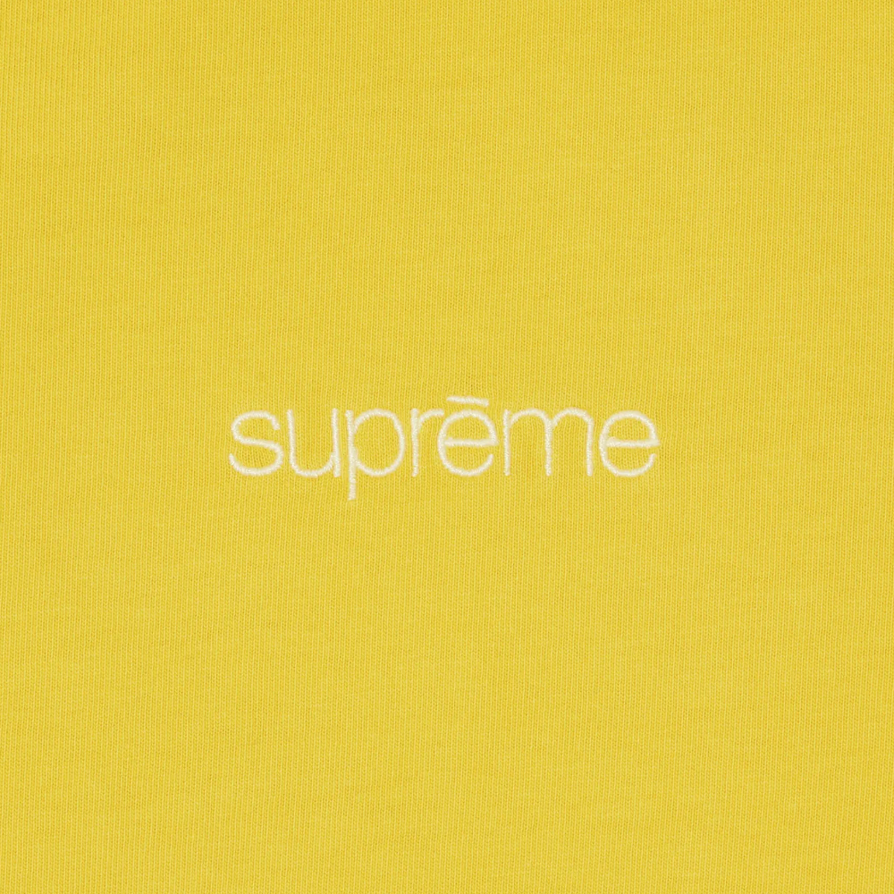 Supreme Mock Neck Longsleeve T-Shirt 'Yellow'