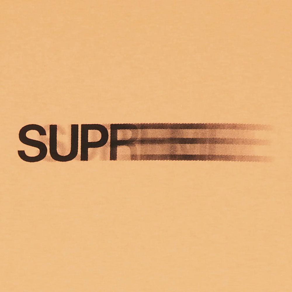 Supreme Motion Logo T-Shirt 'Peach'