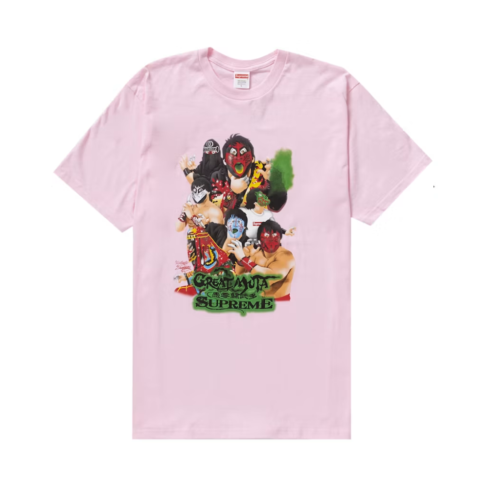 Supreme Muta T-Shirt 'Light Pink'