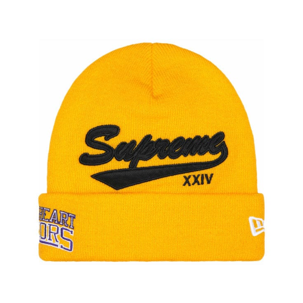 Supreme New Era Salvation Beanie 'Gold'