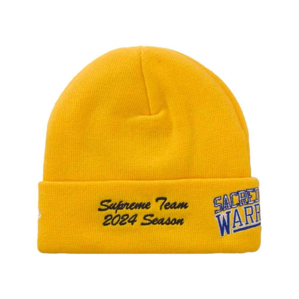 Supreme New Era Salvation Beanie 'Gold'