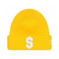 Supreme New Era $ Beanie 'Gold'