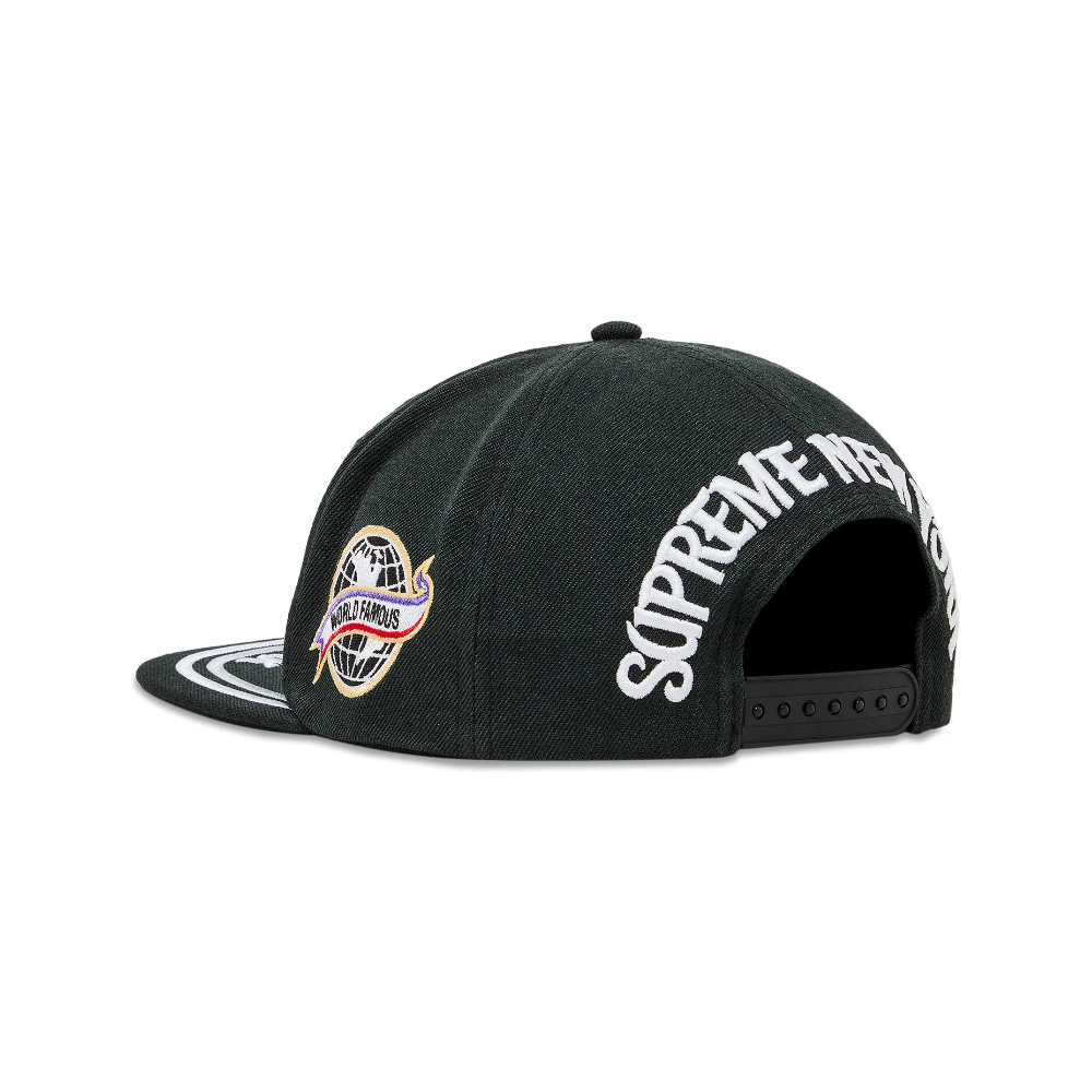 Supreme New York 6-Panel Black Cap