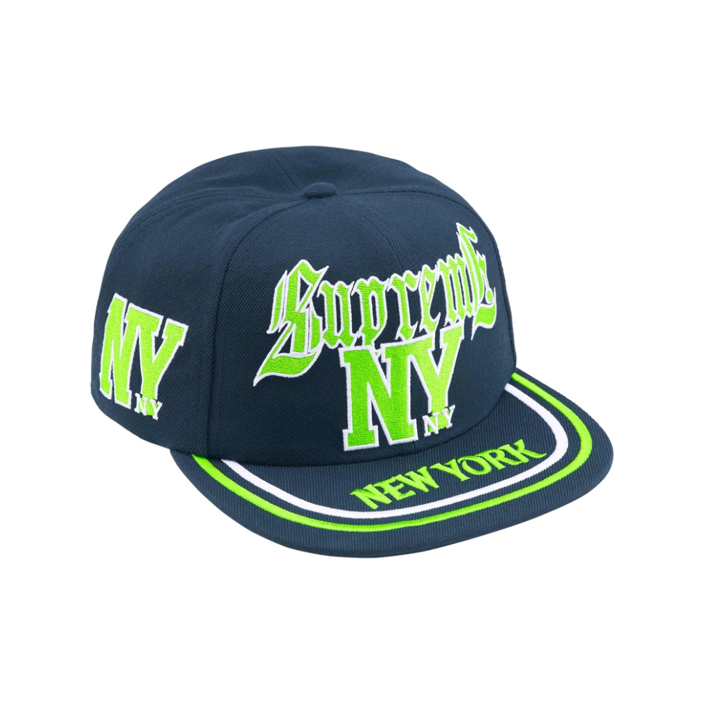 Supreme New York 6-Panel Navy Cap