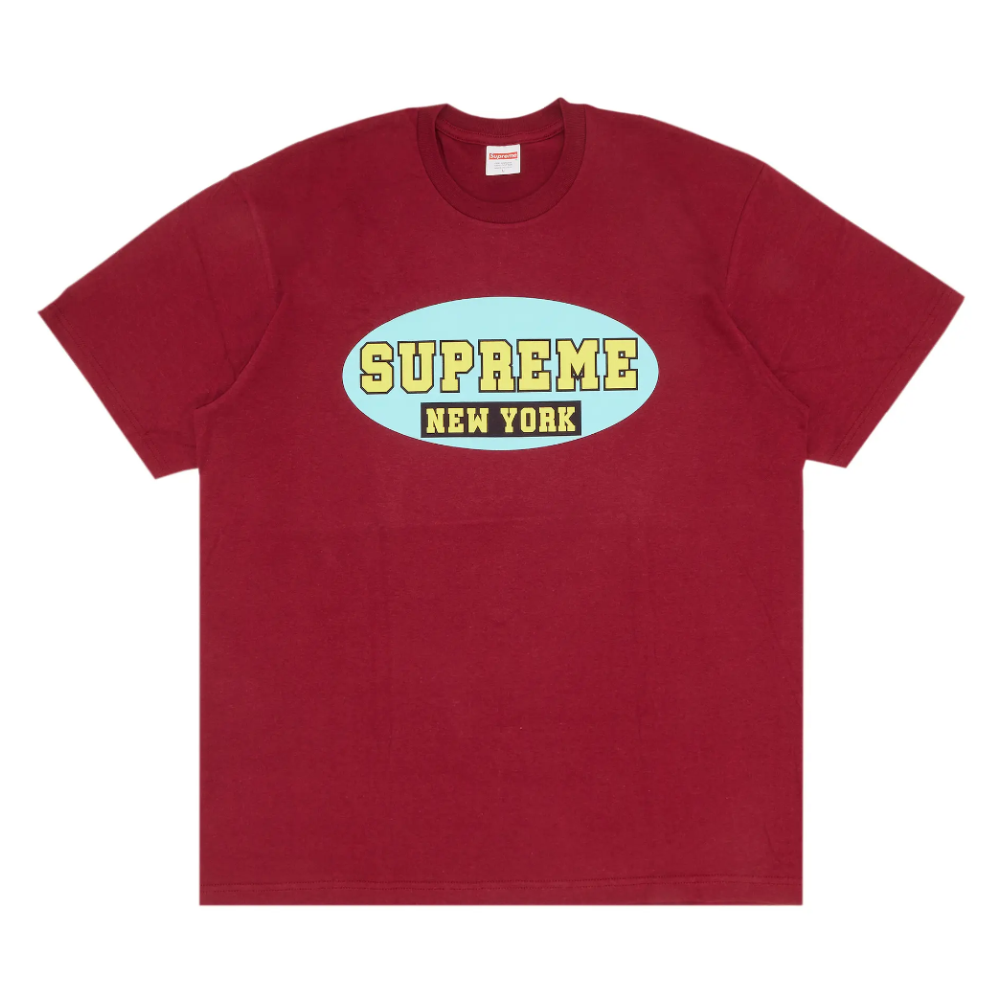 Supreme New York T-Shirt 'Cardinal'