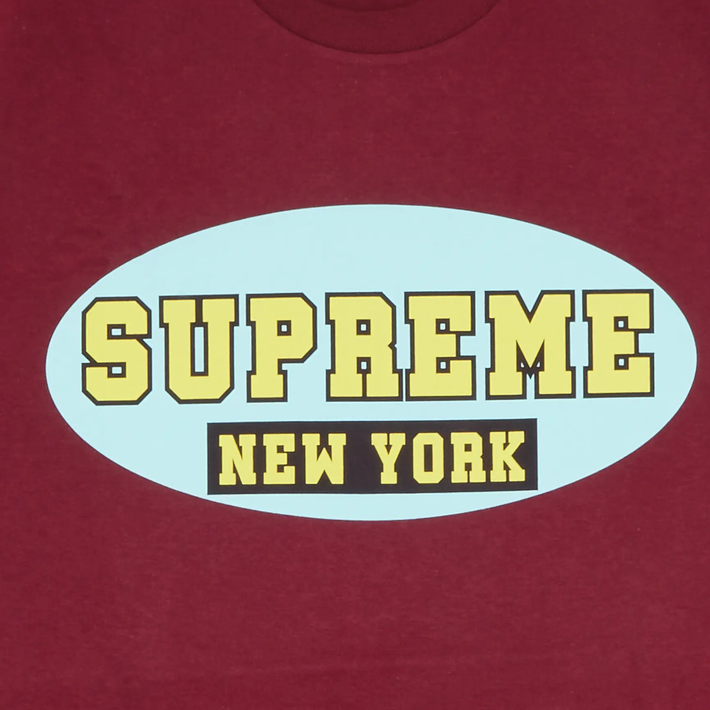 Supreme New York T-Shirt 'Cardinal'