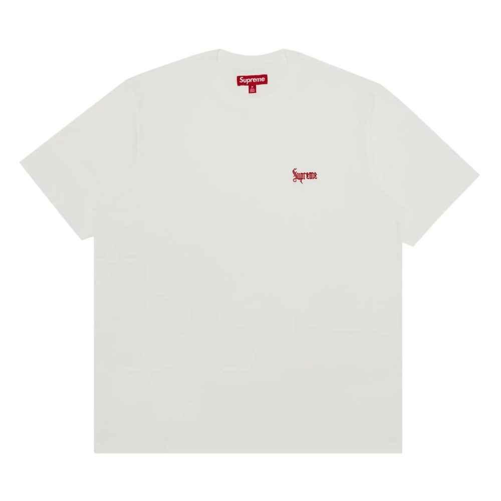 Supreme Old English T-Shirt 'White'