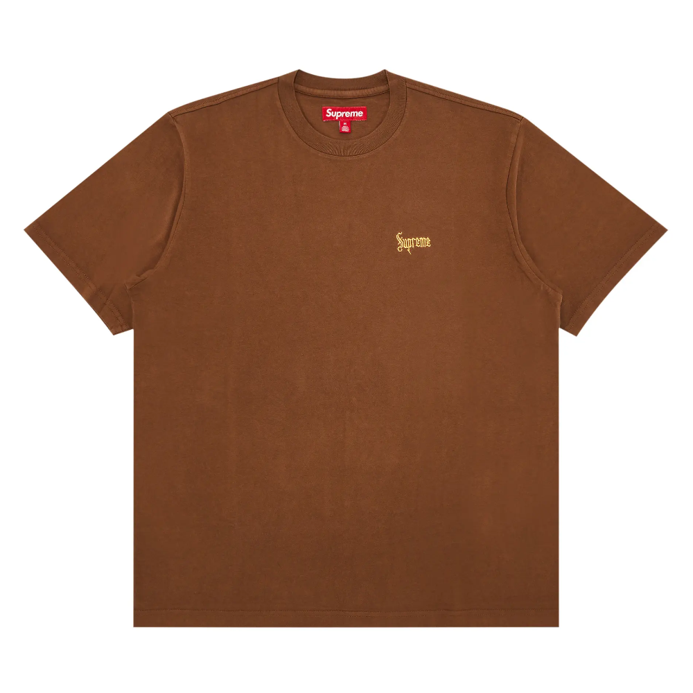 Supreme Old English T-Shirt 'Brown'