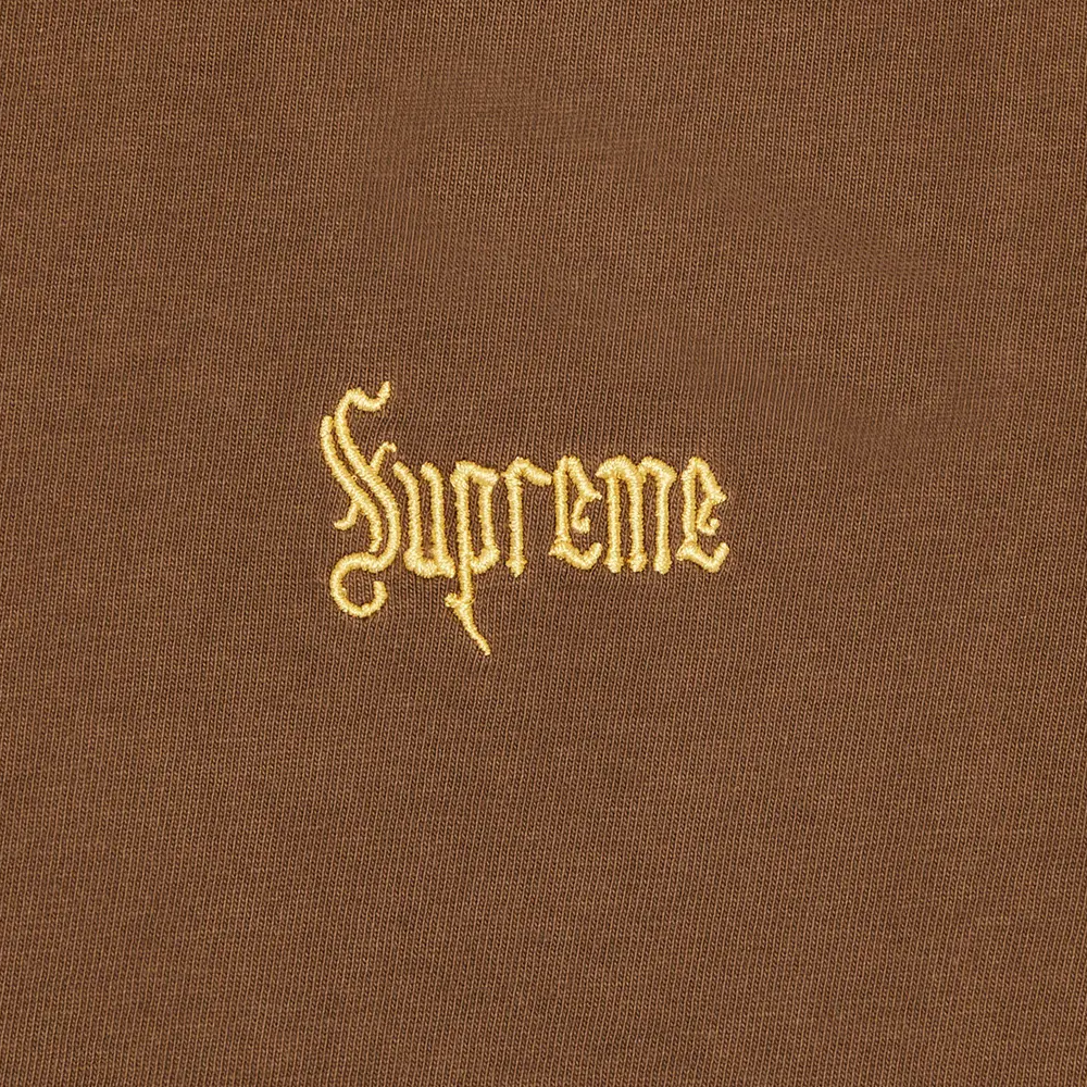 Supreme Old English T-Shirt 'Brown'