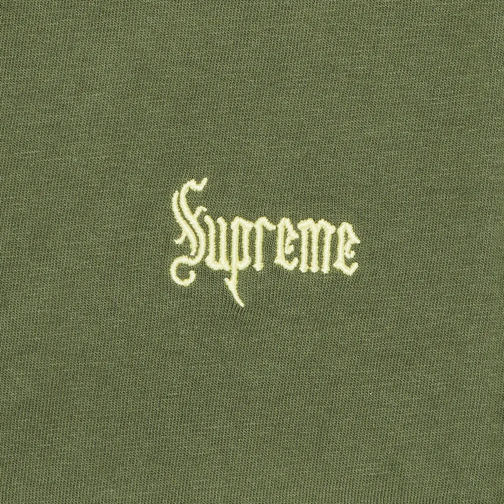 Supreme Old English T-Shirt 'Olive'