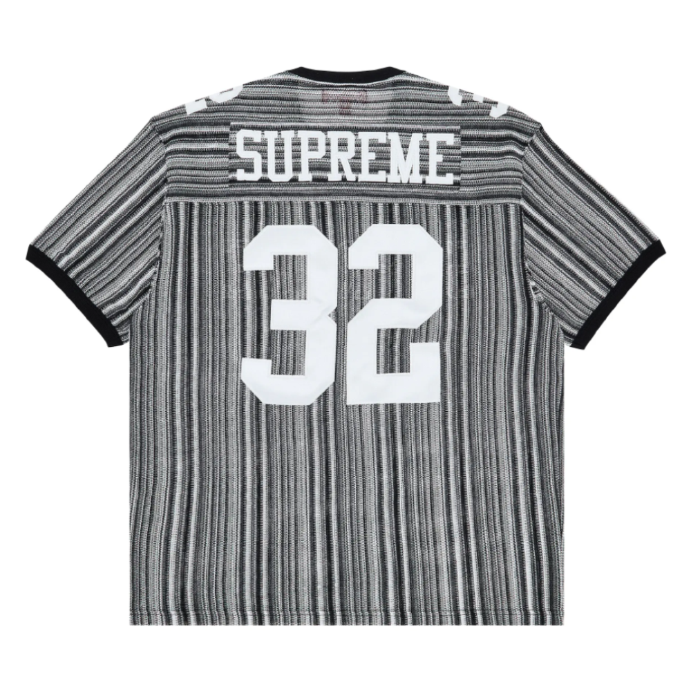 Supreme Open Knit Football Top Black