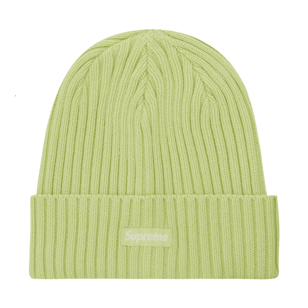 Supreme Overdyed Beanie Light Lime