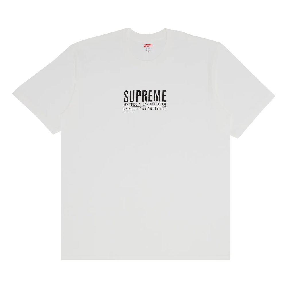 Supreme Paris T-Shirt 'White'