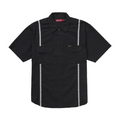 Supreme Reflective Stripe Work Shirt 'Black'