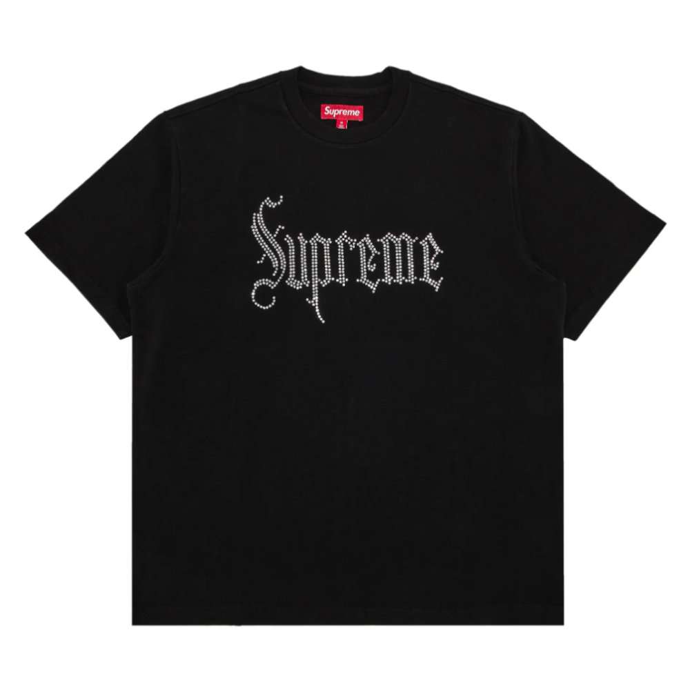 Supreme Rhinestone T-Shirt 'Black'