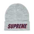 Supreme Slant Beanie 'Heather Grey'