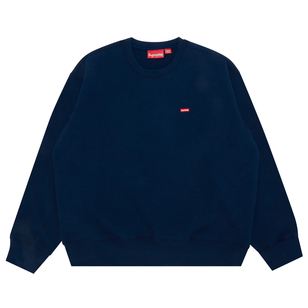 Supreme Small Box Crewneck 'Navy'