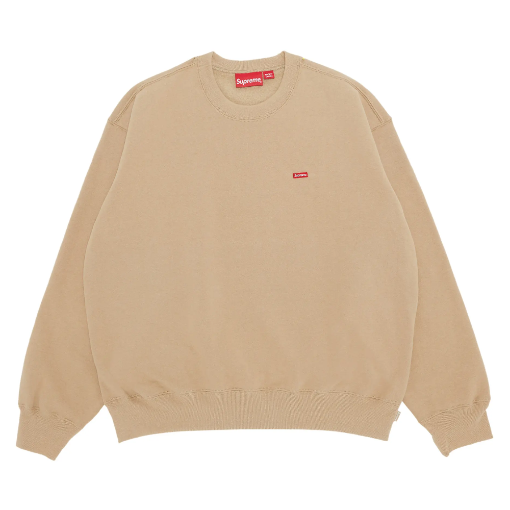 Supreme Small Box Crewneck 'Tan'