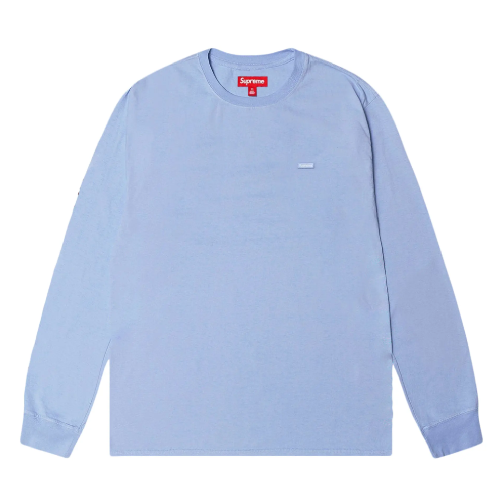 Supreme Small Box Long Sleeve T-Shirt 'Lavender Blue'