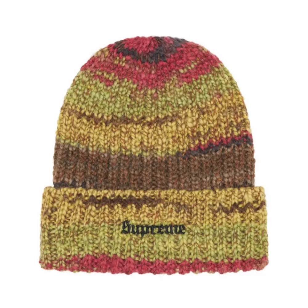 Supreme Space Dye Stripe Beanie
