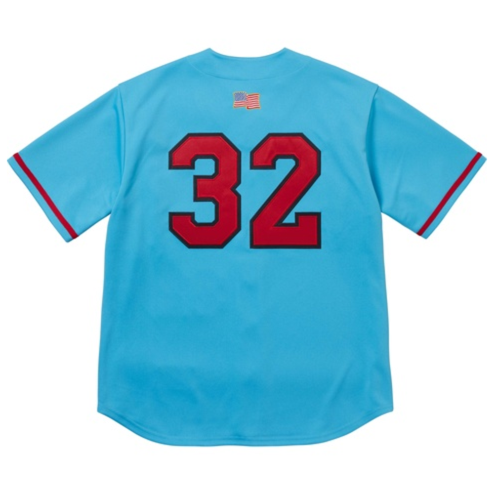 Supreme Swords Baseball Jersey Blue