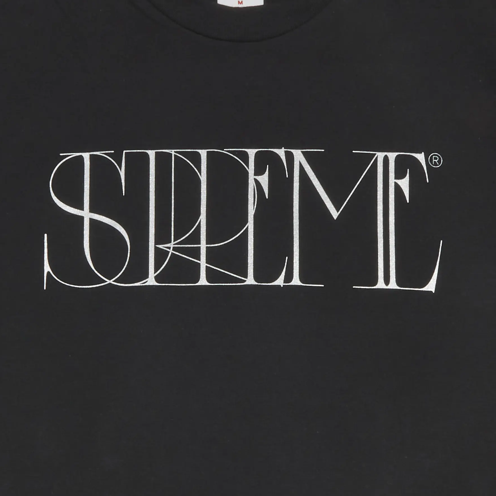 Supreme Trademark T-Shirt 'Black'